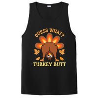 Funny Thanksgiving Guess What Turkey Butt PosiCharge Competitor Tank