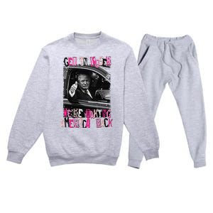 Funny Trump Get In Loser Were Taki Premium Crewneck Sweatsuit Set