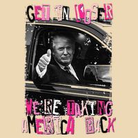 Funny Trump Get In Loser Were Taki Drawstring Bag