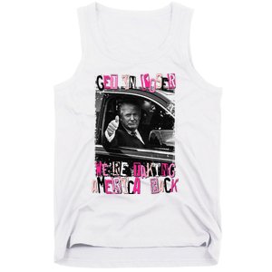 Funny Trump Get In Loser Were Taki Tank Top