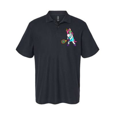 Funny Tennis Gift For Women Unicorn Lovers Cool Sports Softstyle Adult Sport Polo