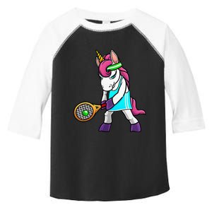 Funny Tennis Gift For Women Unicorn Lovers Cool Sports Toddler Fine Jersey T-Shirt