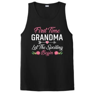 First Time Grandma Let The Spoiling Begin Birthday Grandma PosiCharge Competitor Tank