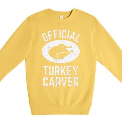 Funny Thanksgiving Guess What Turkey Butt Premium Crewneck Sweatshirt