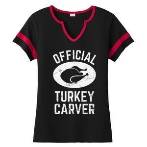 Funny Thanksgiving Guess What Turkey Butt Ladies Halftime Notch Neck Tee