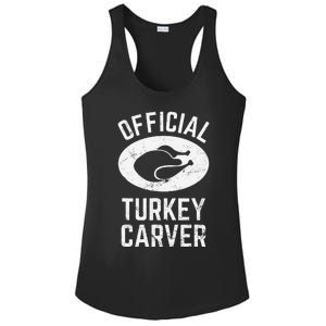 Funny Thanksgiving Guess What Turkey Butt Ladies PosiCharge Competitor Racerback Tank