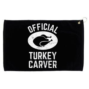 Funny Thanksgiving Guess What Turkey Butt Grommeted Golf Towel