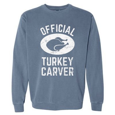 Funny Thanksgiving Guess What Turkey Butt Garment-Dyed Sweatshirt