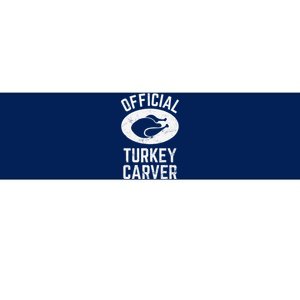 Funny Thanksgiving Guess What Turkey Butt Bumper Sticker