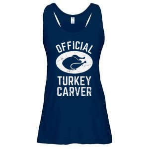 Funny Thanksgiving Guess What Turkey Butt Ladies Essential Flowy Tank