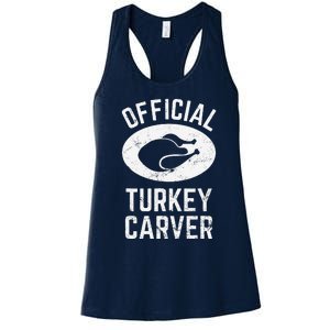 Funny Thanksgiving Guess What Turkey Butt Women's Racerback Tank