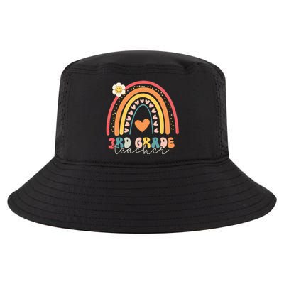 Funny Third Grade Back To School Rainbow Leopard 3Rd Grade Funny Gift Cool Comfort Performance Bucket Hat