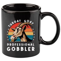 Funny Throat Goat Professional Gobbler 11oz C Handle Ceramic Mug