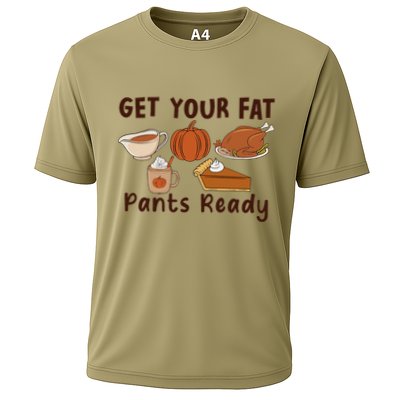 Funny Thanksgiving Get Your Fat Pants Ready Performance Shirt