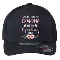 First Time Grandma Let The Spoiling Begin for  Flexfit Unipanel Trucker Cap