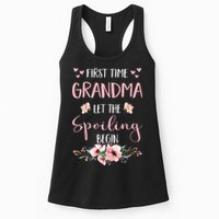 First Time Grandma Let The Spoiling Begin for  Womens Tank Top