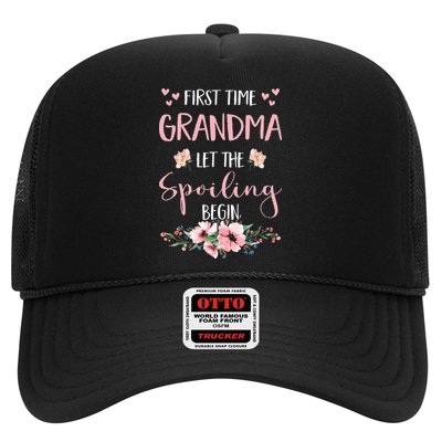 First Time Grandma Let The Spoiling Begin for  Trucker Hat