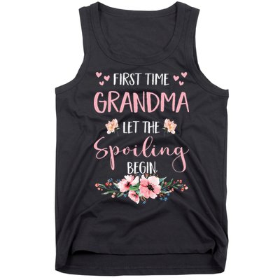 First Time Grandma Let The Spoiling Begin for  Tank Top