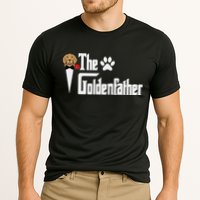 Funny The Goldenfather Golden Retriever Dog Father Cooling Performance Crew T-Shirt