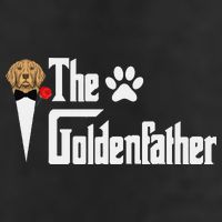Funny The Goldenfather Golden Retriever Dog Father Adult Drive Performance Visor