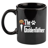 Funny The Goldenfather Golden Retriever Dog Father 11oz C Handle Ceramic Mug