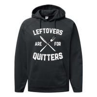 Funny Thanksgiving Gifts Leftovers? No Way! Performance Fleece Hoodie