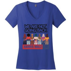 Forward Together: Harriswalz  Vision Ll Cute Gift Women's V-Neck T-Shirt