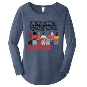 Forward Together: Harriswalz  Vision Ll Cute Gift Women's Perfect Tri Tunic Long Sleeve Shirt