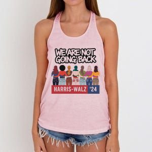 Forward Together: Harriswalz  Vision Ll Cute Gift Women's Knotted Racerback Tank