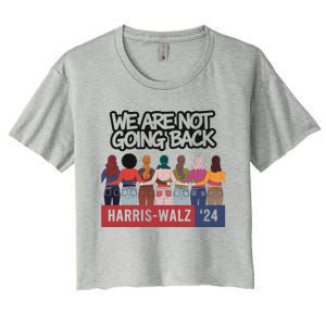 Forward Together: Harriswalz  Vision Ll Cute Gift Women's Crop Top Tee