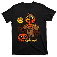 Festive Turkey Harvest Celebrate Autumn with Trick or Treat T-Shirt