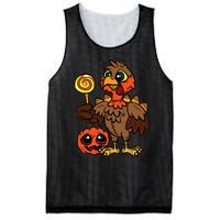 Festive Turkey Harvest Celebrate Autumn with Trick or Treat Mesh Reversible Basketball Jersey Tank