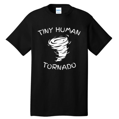 Funny Tiny Human Tornado Tall T-Shirt