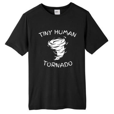 Funny Tiny Human Tornado Tall Fusion ChromaSoft Performance T-Shirt