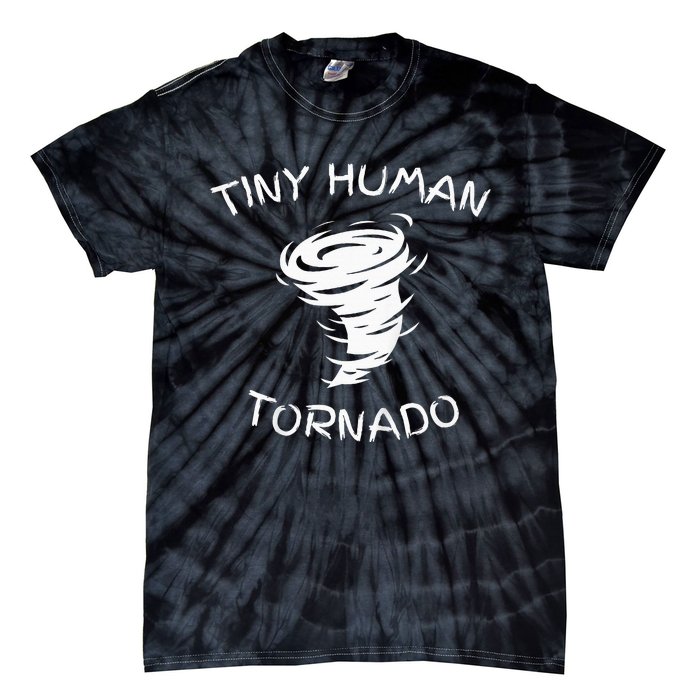 Funny Tiny Human Tornado Tie-Dye T-Shirt