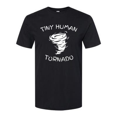 Funny Tiny Human Tornado Softstyle® CVC T-Shirt