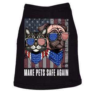 Funny Trump Harris Debate Eating The Dogs Cat Make Pets Safe Again Gift Doggie Tank