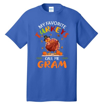 Funny Turkey Holiday Party Gram Matching Thanksgiving Gift Tall T-Shirt