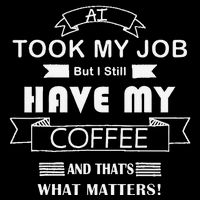 Funny Tech Humor Coffee Lover For Unemployed Remote Workers Sustainable Bucket Hat