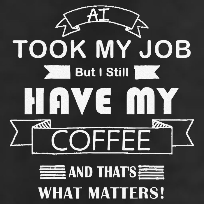 Funny Tech Humor Coffee Lover For Unemployed Remote Workers 25L Jumbo Tote