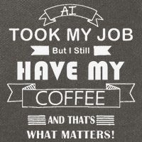 Funny Tech Humor Coffee Lover For Unemployed Remote Workers Cotton Canvas Backpack