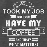 Funny Tech Humor Coffee Lover For Unemployed Remote Workers Vector Backpack
