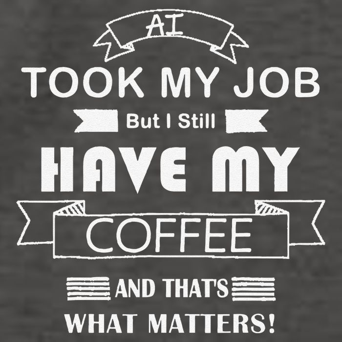 Funny Tech Humor Coffee Lover For Unemployed Remote Workers Vector Backpack