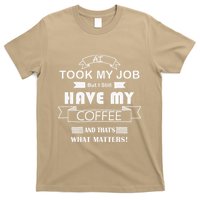 Funny Tech Humor Coffee Lover For Unemployed Remote Workers T-Shirt