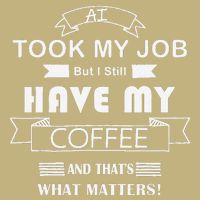 Funny Tech Humor Coffee Lover For Unemployed Remote Workers Magnet