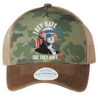 Funny They Hate U.S. Cuz They Ain't U.S. George Washington Legacy Tie Dye Trucker Hat