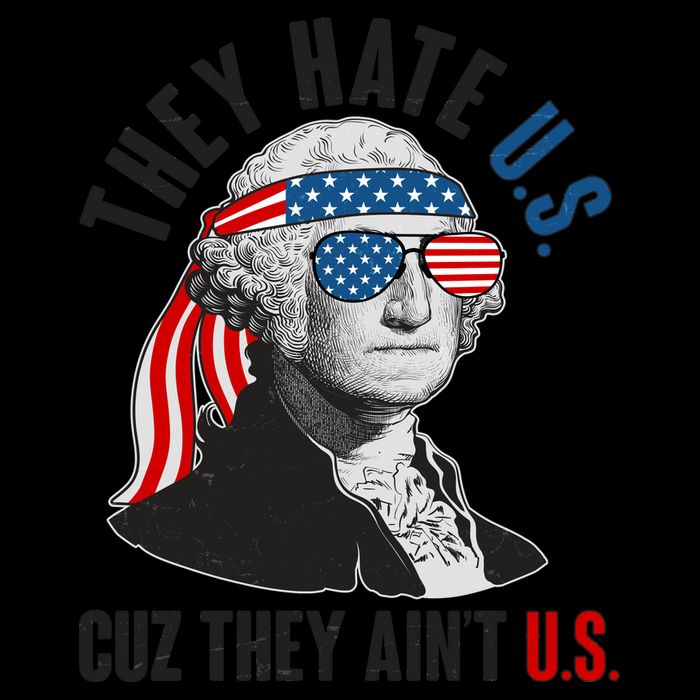 Funny They Hate U.S. Cuz They Ain't U.S. George Washington Mug