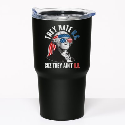 Funny They Hate U.S. Cuz They Ain't U.S. George Washington Tumbler