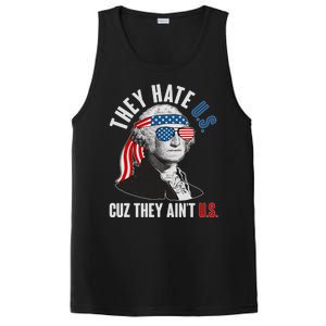 Funny They Hate U.S. Cuz They Ain't U.S. George Washington PosiCharge Competitor Tank