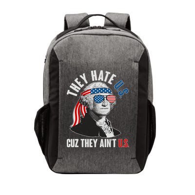 Funny They Hate U.S. Cuz They Ain't U.S. George Washington Vector Backpack